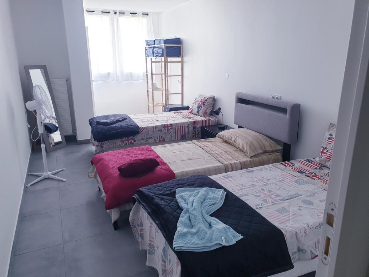 Big Flat Sea Vieuw 95 M2 5 Rooms Near Airport 5 Min Train 3 Min And Tram On Site, Beach 7 Min, 2 Showers And 2 Toilets , Neuf Grand Appartement 95 M2 5 Chambres Proche Aeroport 5 Min Train 3 Min Et Tramway Sur Place, Plage 7 Min 2 Douches Et 2 Wc Vue Niza Exterior foto